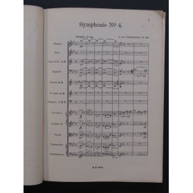 BEETHOVEN Symphonie No 4 Orchestre