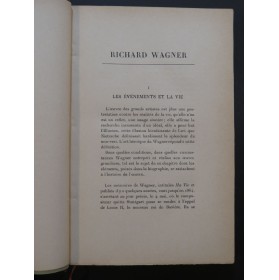 POIRÉE Élie Richard Wagner L'Homme Le Poète Le Musicien 1921