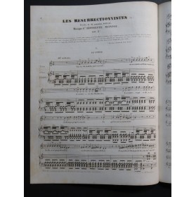 MONPOU Hippolyte Les Résurrectionnistes Chant Piano ca1830