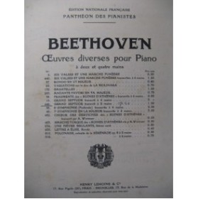 BEETHOVEN Septuor op. 20 Piano