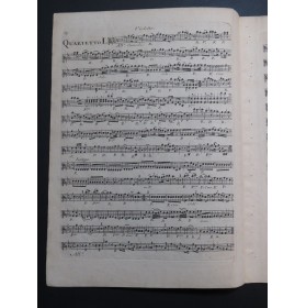 BOCCHERINI Luigi Sei Sinfonie o Sia Quartetti op 2 Violette ca1767