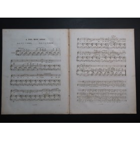 CLAPISSON Louis A toi, mon ange ! Chant Piano ca1830