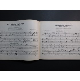 SAINT-SAËNS Camille Quatre Poèmes Symphoniques Piano 4 mains ca1900