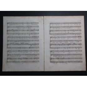 MONSIGNY P. A. Le Roi et le Fermier No 3 Chant Piano ou Harpe ca1810