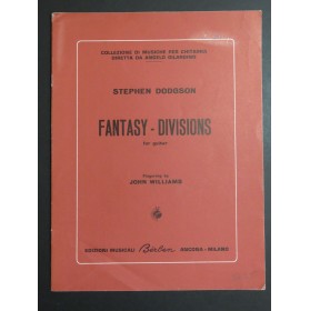 DODGSON Stephen Fantasy Divisions Guitare 1973