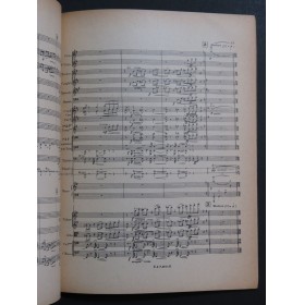 BORCHARD Adolphe En Marge de Shakespeare Dédicace Orchestre 1923