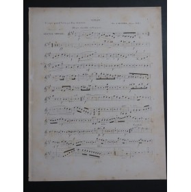 HUMMEL J. N. Grande Sonate op 104 Violon ca1845