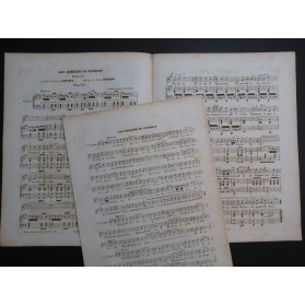 HENRION Paul Les Bergers du Piémont Chant Piano 1848