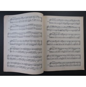 KUNZ K. M. 200 Petits Canons à deux parties Piano 1933