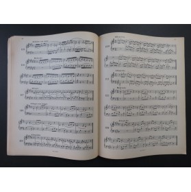 KUNZ K. M. 200 Petits Canons à deux parties Piano 1933