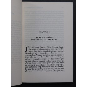 DUMESNIL René Raisons d'aimer l'Opéra 1964