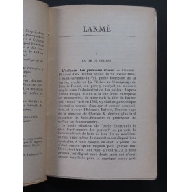 LOISEL Joseph Lakmé de Léo Delibes Étude historique et critique