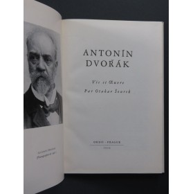 SOUREK Otakar Antonin Dvorak Vie et Oeuvre 1952