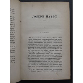 SEEBOURG Franz Joseph Haydn Scènes de la Vie d'un Grand Artiste 1888