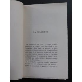 DE BRICQUEVILLE Eugène L'Opéra de l'Avenir dans le Passé 1884