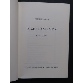 KRALIK Heinrich Richard Strauss Weltbürger der Musik 1963