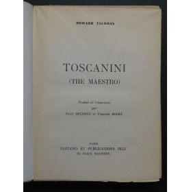 TAUBMAN Howard Toscanini The Maestro 1952