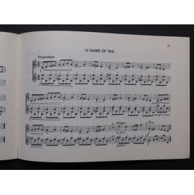 BARTOK Béla For Children No 1 16 pièces Flûte à bec Guitare 1961