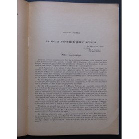 Catalogue de l'Oeuvre d'Albert Roussel 1947