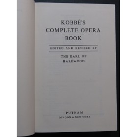 Kobbé's Complete Opera Book 1963