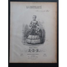 A-D-B La Nouveauté Chant Piano ca1840