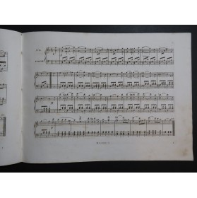 TOLBECQUE J. B. La Reine de Chypre Quadrille No 1 Piano ca1845