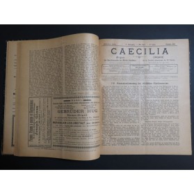 Caecilia 1891 à 1893 Chant Orgue 1893