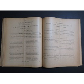 Caecilia 1891 à 1893 Chant Orgue 1893