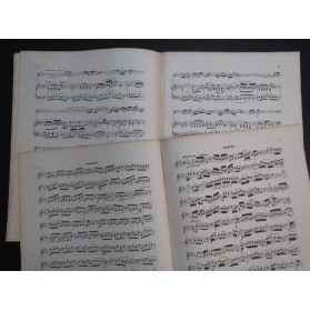 BACH J. S. Sonate Violon Piano ca1870