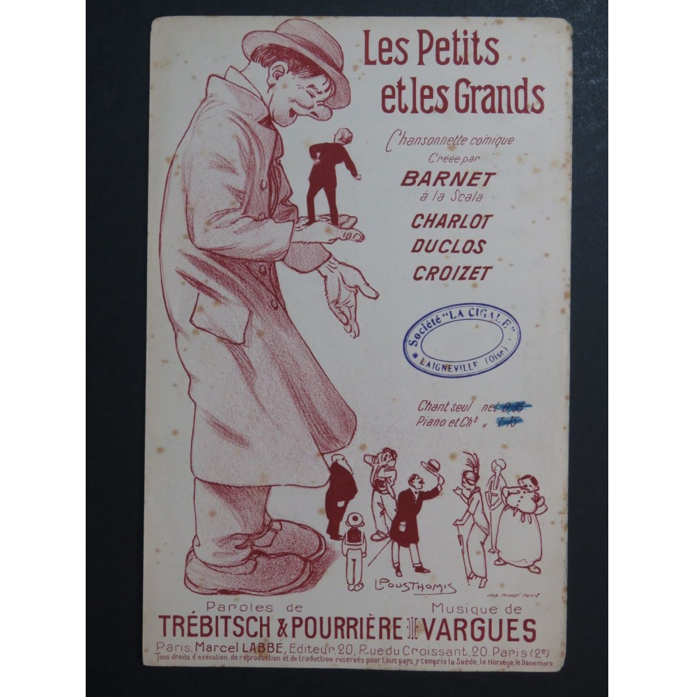 Les Petits et les Grands Vargues Chant