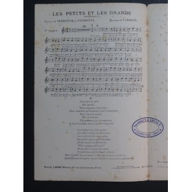 Les Petits et les Grands Vargues Chant