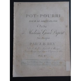 REY J. B. Pot-Pourri Piano ca1820