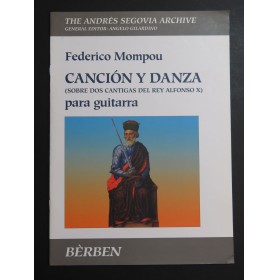 MOMPOU Federico Cancion y Danza Guitare 2008