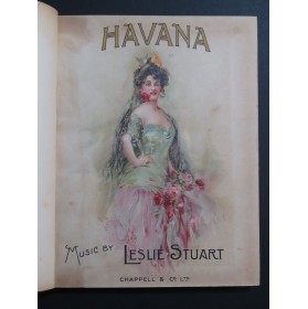 STUART Leslie Havana Comédie Musicale Chant Piano 1908