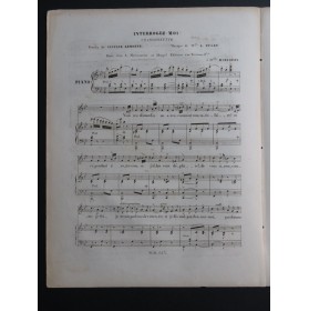 PUGET Loïsa Interrogez-moi Chant Piano ca1840