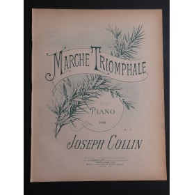 COLLIN Joseph Marche Triomphale Piano