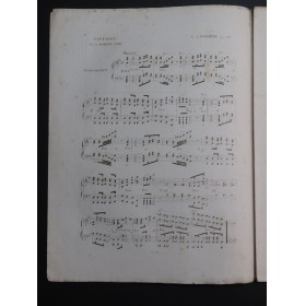 OSBORNE G. A. Fantaisie Brillante Le Domino Noir op 28 Piano ca1838