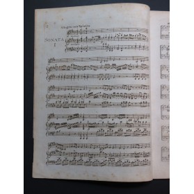 CRAMER J. B. Trois Trios op 3 Clavecin ca1790