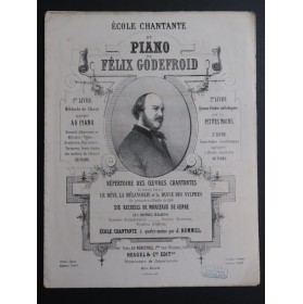 GODEFROID Félix Les Gouttes de Rosée Piano ca1855