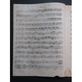 PLEYEL Ignace Trois Quintetti Violon ca1790