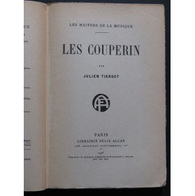 TIERSOT Julien Les Couperin 1926