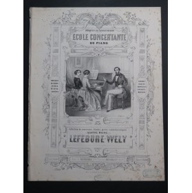 LEFÉBURE-WÉLY Andante Piano 4 mains ca1853