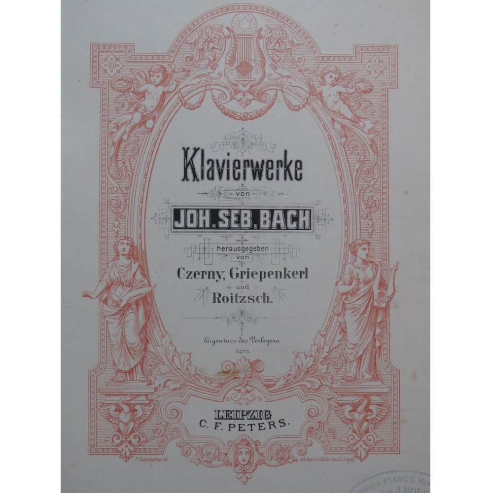 BACH J. S. Klavierwerke Inventions à 2 et 3 Voix Piano