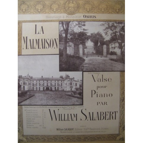 SALABERT William La Malmaison Piano