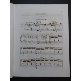 ROSELLEN Henri Trois Rêveries op 31 Piano ca1847