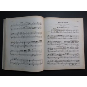 BEETHOVEN Pièces pour Piano 1862