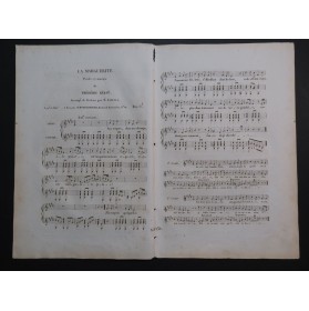 BÉRAT Frédéric La Marguerite Chant Guitare ca1830