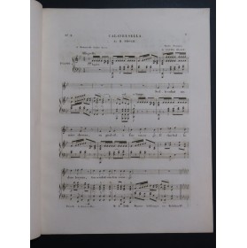 PROCH Heinrich Calavresella Chant Piano ca1840