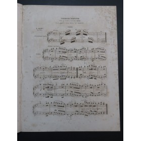 LEDUC Alphonse Les Fleurs d'Orient op 116 Piano 4 mains ca1845