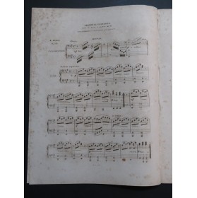 LEDUC Alphonse Les Fleurs d'Orient op 116 Piano 4 mains ca1845